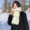 Atmospheric lock edge imitation cashmere scarf women's 2025 autumn and winter new high-end warm shawl