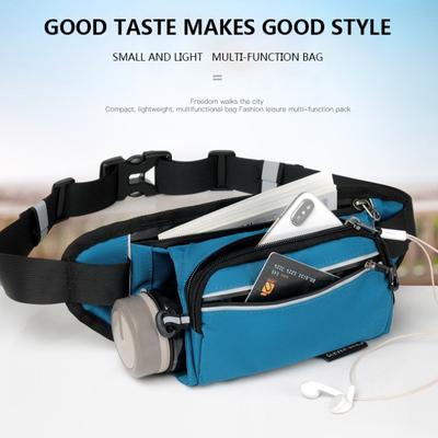 Outdoor Sports Bum Bag Multi Functional Off-road Running Bag Unisex Leisure Belt Waist Pack Mobile Phone Fanny Pack Night Running Equipment Supplies