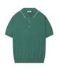 Mannergram Superfine Cotton Sheet Collared Short Sleeve Knit (Type B)