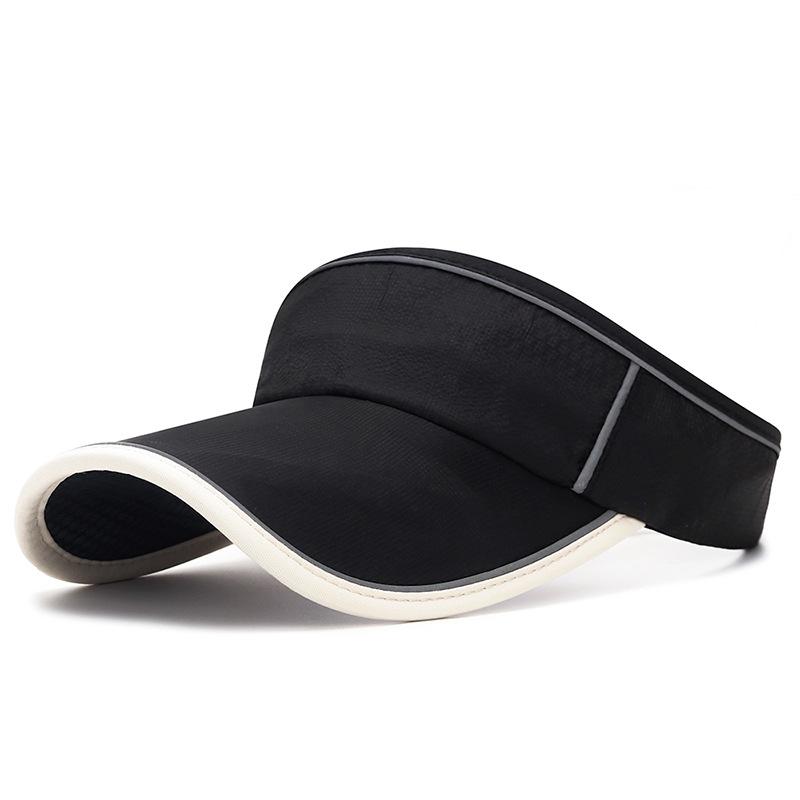 

Sunshade and Sun Protection, Hollow Top Hat, Cut-out Brim, Extended Brim, Outdoor Quick-drying Sun Hat for Men Adjustable 55-60cm