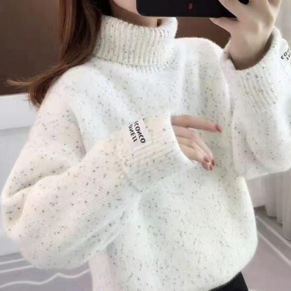 Navava Men Colorful Turtleneck Long Sleeve Knit Sweater Nk3360