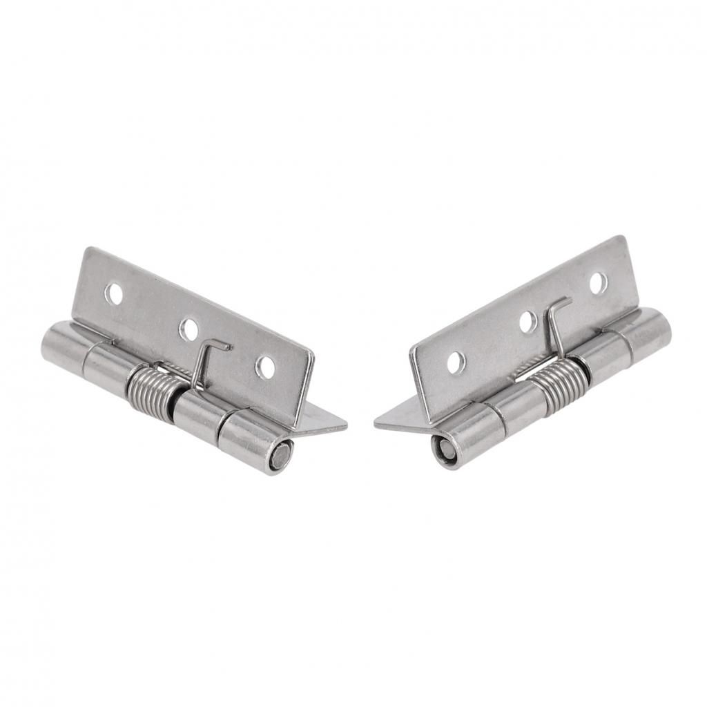 2*Self-Closing Stainless Steel Spring Door Hinge Hardware 1/1.5/2/2.5/3/4Inch AU