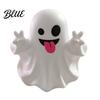 Desktop Stationery Storage Halloween Ghost Pen Holder Cute Mini Figurine Desk Decor Funny Spooky Home Office Decor Pencil Stand Ornament,