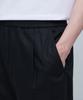 MUSINSA STANDARD Cotton Linen One-Pleat Wide Pants [Black]