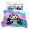 Ebay Hip Hop Pineapple Music 3D Digital Printing Kit Bed Three Piece Quilt Cover