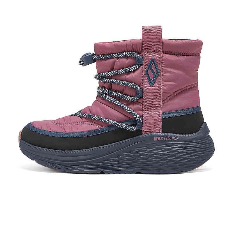 Skechers On-The-Go Comfortable Mid-Calf Snow Boots Women boots Burgundy 144367-BURG 36