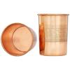 Embossed Copper Jug with 2 Copper Embossed Glasses| Copper