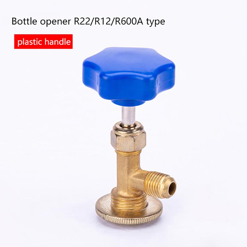 Refrigerant Recharge Hose Air Ac Conditioner Con Conditioner Gauge Charge Recharge Measuring Hose Dispensing Valve Bottle Opener