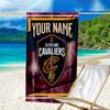 Custom Name Beach Towel Cleveland Lights Shadows Beach Towel, Soft Microfiber, Gift for Her/Him, Birthday, for Pool, Beach, Travel, Fan Gifts
