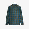 Fred Perry [afiado] Camisa de sarja xadrez W19 Afpm2438506 W19