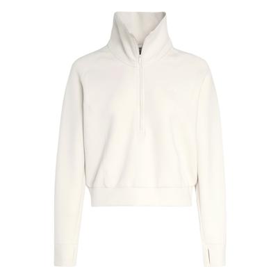 FW25 Half Zip Sweatshirt Anti-Static Loose Fit Sports Long Sleeve Hoodie Women Sweatshirt KH0207