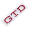 1 Peça Decalque Traseiro 3D ABS para Porta-Malas de Carro Emblema com Letras GTD Adesivos Para Golf 4 5 6 7 MK4 MK5 MK6 MK7 Acessórios de Emblema