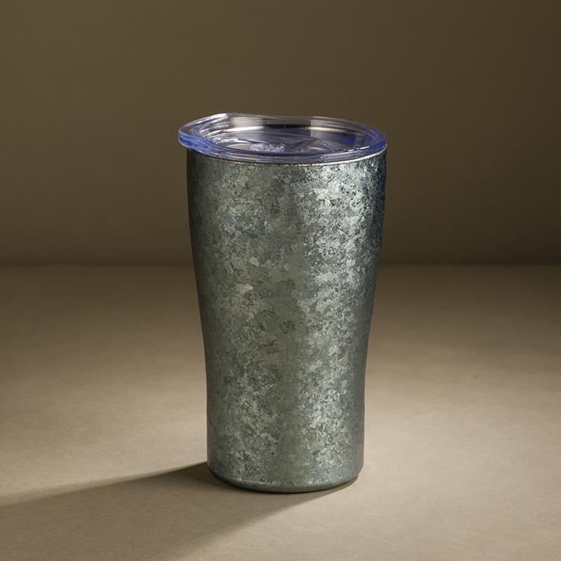 Pure Titanium Portable Outdoor Coffee Thermos Cup - Light Luxury 320ml