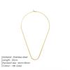 Men's Luxury Hip Hop Cuban Chain Necklace - Stainless Steel, Simple Design