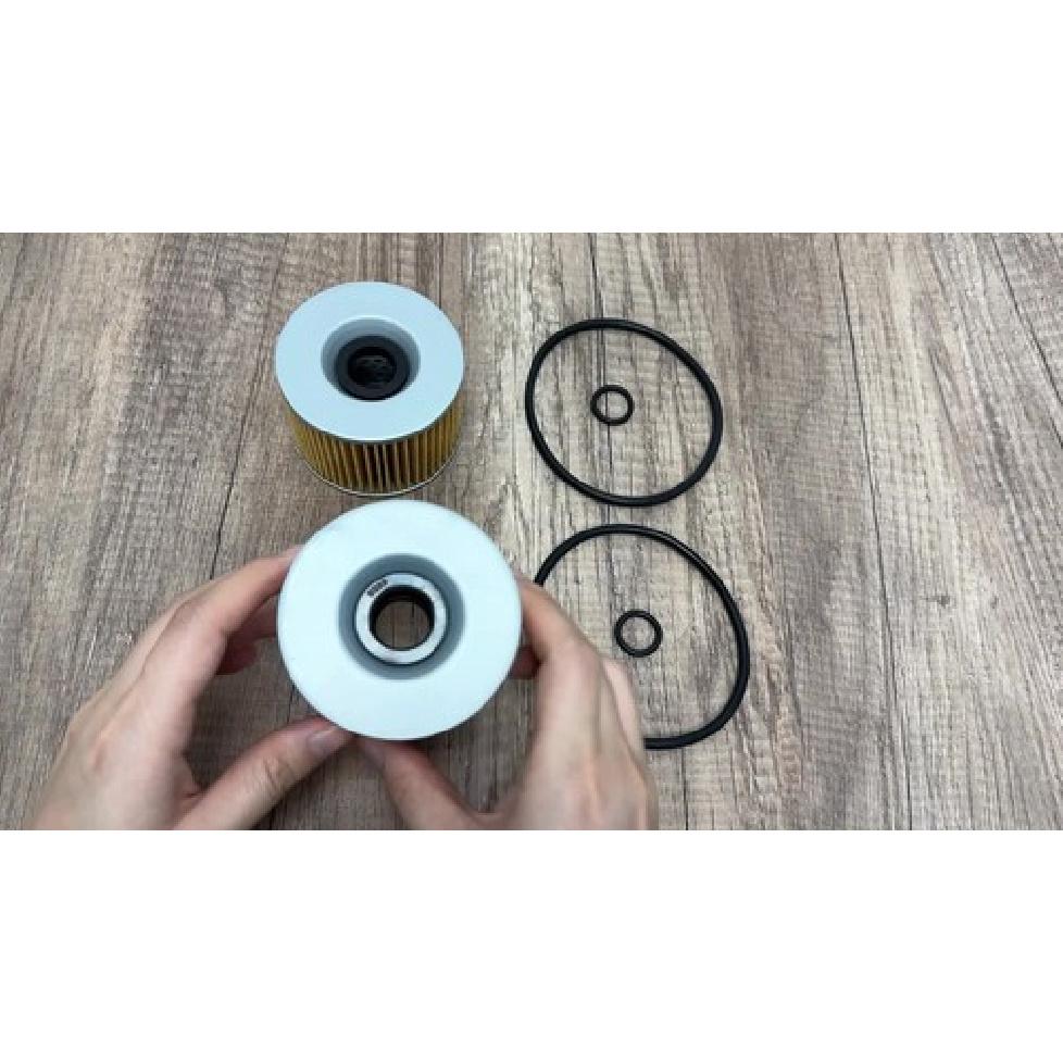 2 set Oil Filter / O-Rings For Kawasaki / Honda / Yamaha Models