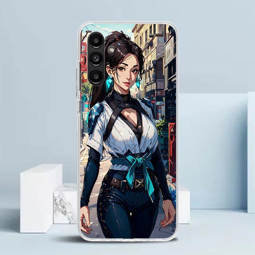 Valorant Sage Phone Case For Samsung Galaxy A17 A37 A57 A16 A15 A14 A13 A56 A55 A54 A53 A36 A35 A34 A33 A26 A25 A24 A23 Galaxy A