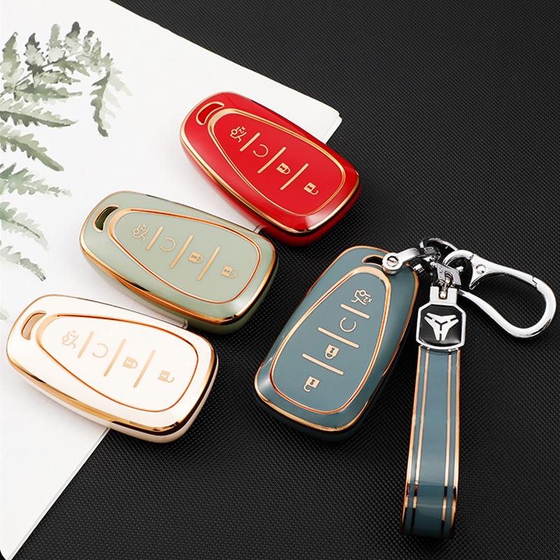Penh For Phnom Cruze Chevrolet Spark Camaro Volt Bolt Trax Malibu Captiva Equinox Trax Tracker Aveo Lova Tpu Car Key Case Key Cover