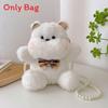 Cute Plush Bunny Mini Bag With Pearl Embellishments For Fashionable Women