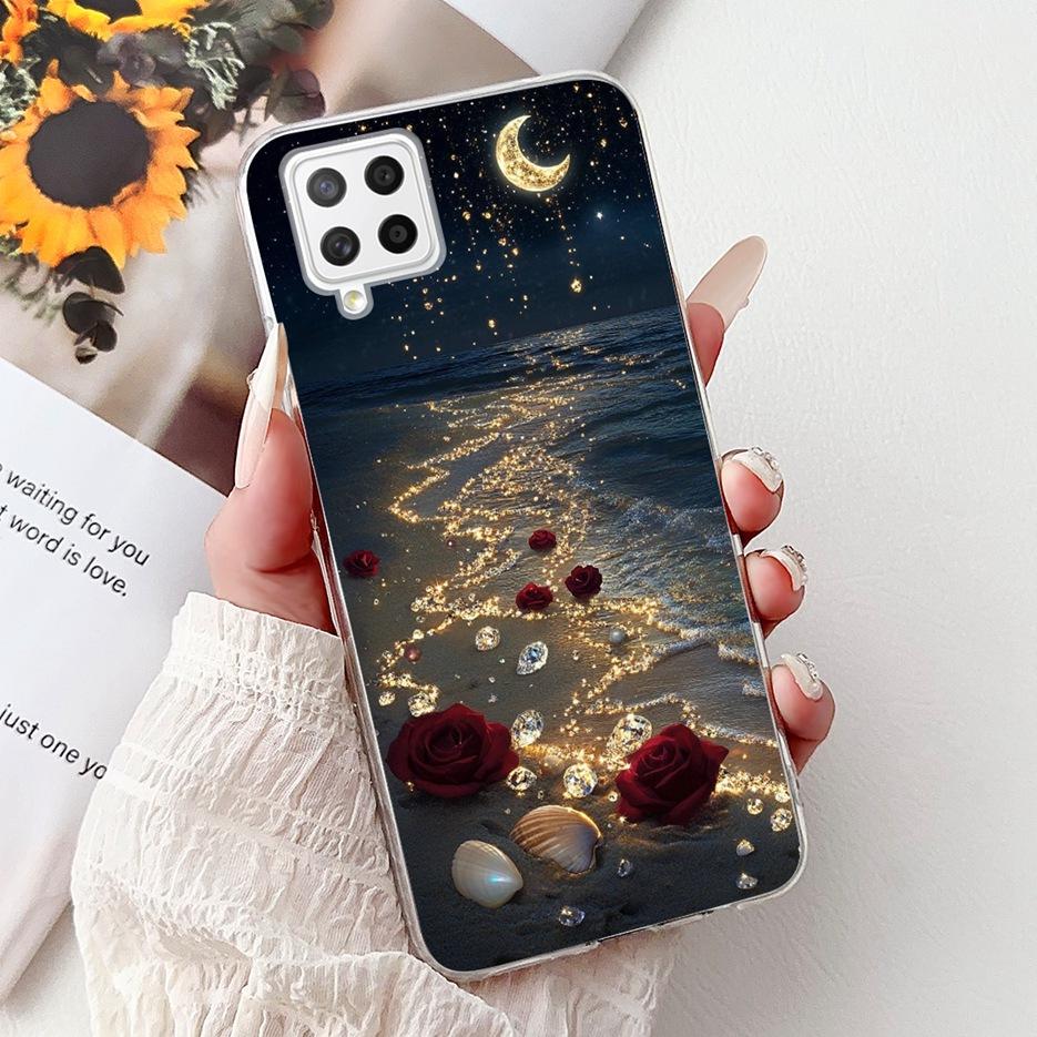For Samsung Galaxy A22 4G Case SM-A225F Cool Dragon Painted Cover Soft Slim Phone Case For Samsung A22 A 22 Galaxy A42 5G Fundas
