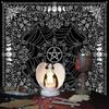 Moon Flower Star Astrology Tablecloth Tarots Divinations Tablecloth Altars Cloth Divinations Board Game Accessories