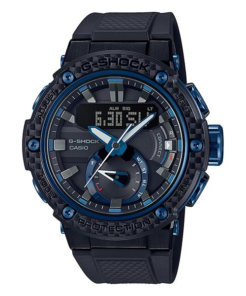 

Casio Men s Stainless Steel 200M Water Resistant Digital Shock Resistant Quartz Watch GST-B200X-1A2 синій