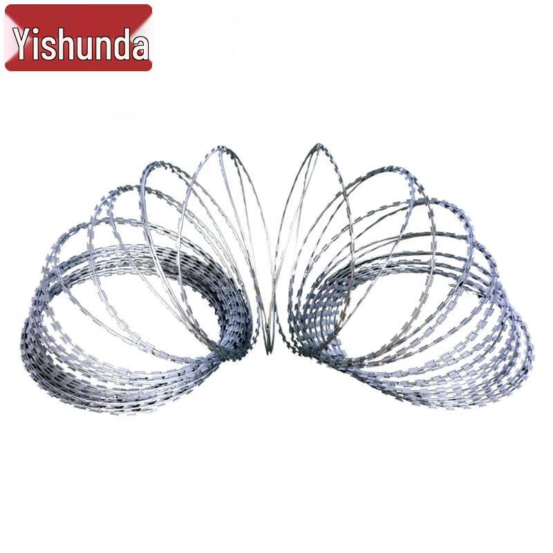 Yishunda Hot-dip Galvanized Anti-Climb Razor Wire