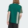 Adidas Originals Graphic Short Sleeve Tee With Trefoil And 3-Stripes Block Unisex Tops Forest-Green IU4807