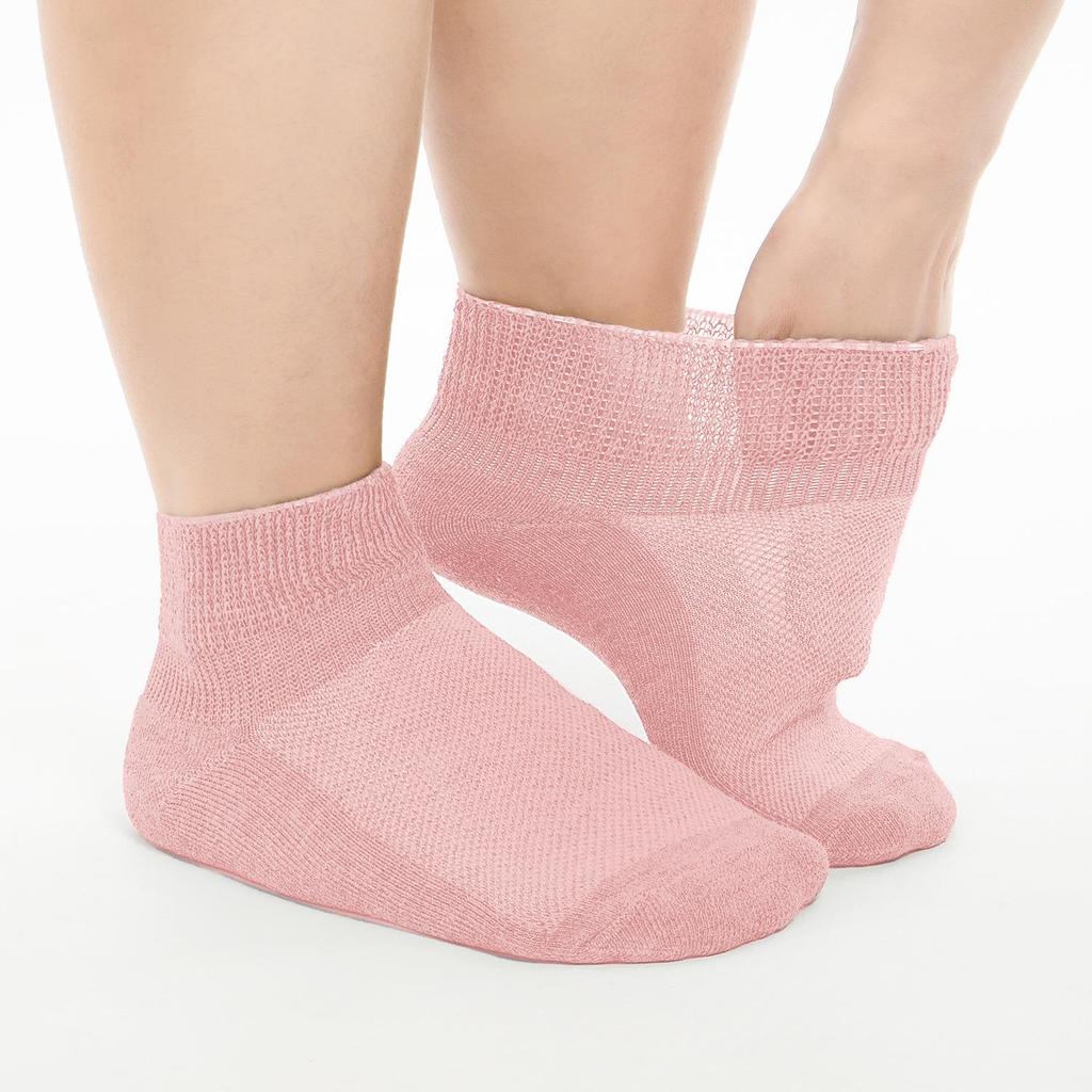 Unisex Loose Summer Socks for Diabetics - Short and Comfortable