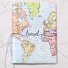 New Travel Accessories Passport Holder Men Lady Travel Around The World PVC 3D Print Leather Passport Cover Case Card ID Holders