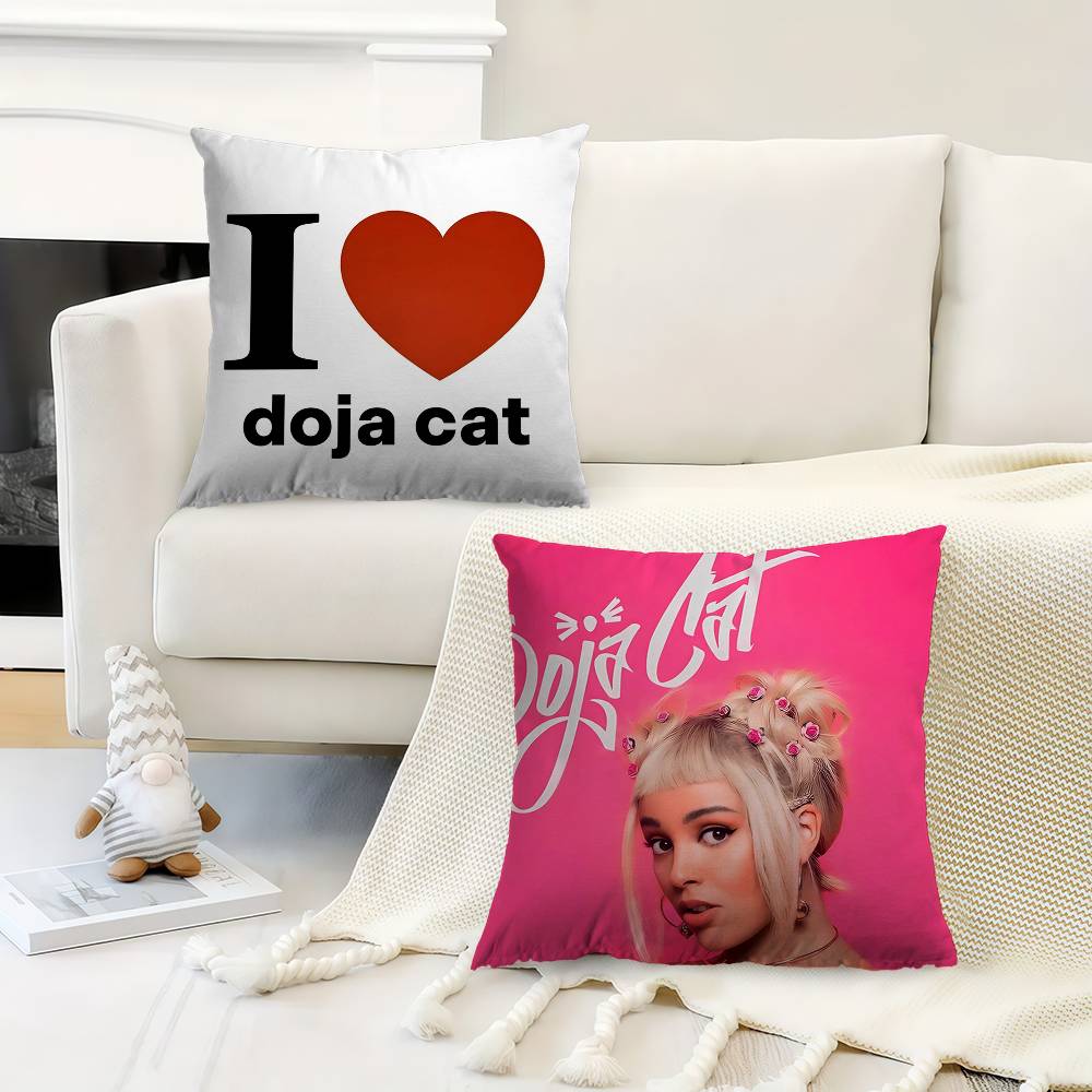 DDoja Cat Vie Cushion Cover Pillow Cover Decor Pillowcase Printed Cushion Case For Couch