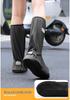 Hightop Zippered Waterproof Covers Shoe Wearresistant Rainproof Antislip Motorcycle Rain Boots
