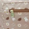 Hapitas Foldable Tote H0001 Miffy Boris Flower Mocha Bag, Carry-on Bag, B226. &