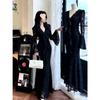 Elegant French Lace Tight-Fit Dress for Women - Autumn 2026 Collection