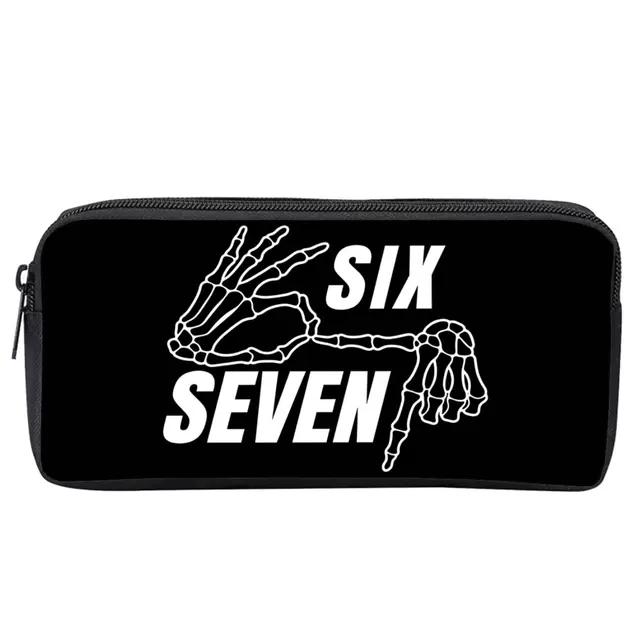 Astuccio Colorato con Stampa Numero 67 Cartone Animato 3D Materiale Scolastico Ragazzo/Ragazze Miglior Regalo Bambini