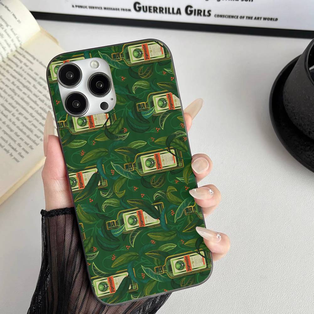Heißer J-Jagermeisters Wellen-Riffel-Handyhülle Für IPhone 17 Air 16 15 14 13 11 12 Pro Max Plus Mattes Cover