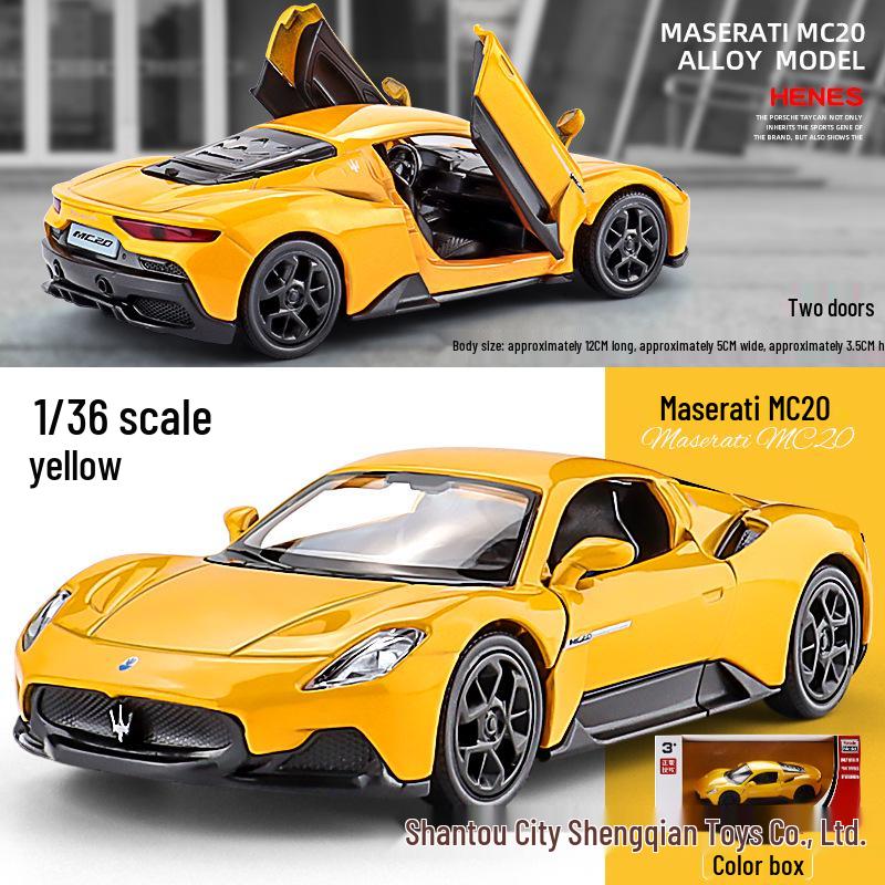 1:36 Scale Panamera and Cayenne Model Cars - Maserati Simulation Alloy Toy Cars for Boys