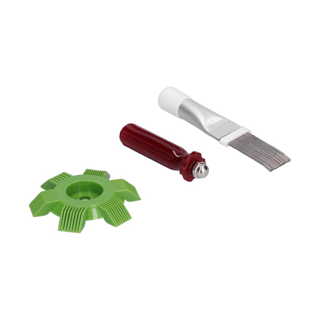 Air Conditioning Cleaning Tool Radiator Condenser Fin Comb Brush Repair Combination Parts
