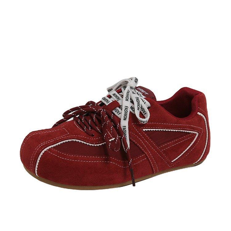 [Uncle Shoes] 2025 German Training Shoes Forrest Gump Shoes Women's Light Casual Sports Shoes Autumn Ins New Women's Beauty **