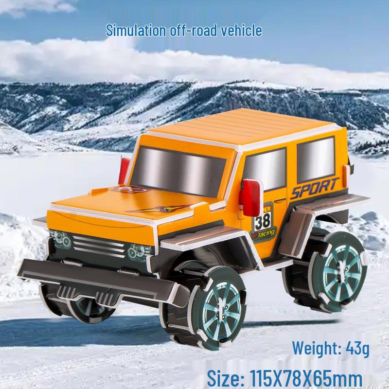 

3D Пазл Модель Будинку - DIY Ручна Робота Розвиваюча Іграшка для Хлопчиків та Дівчаток