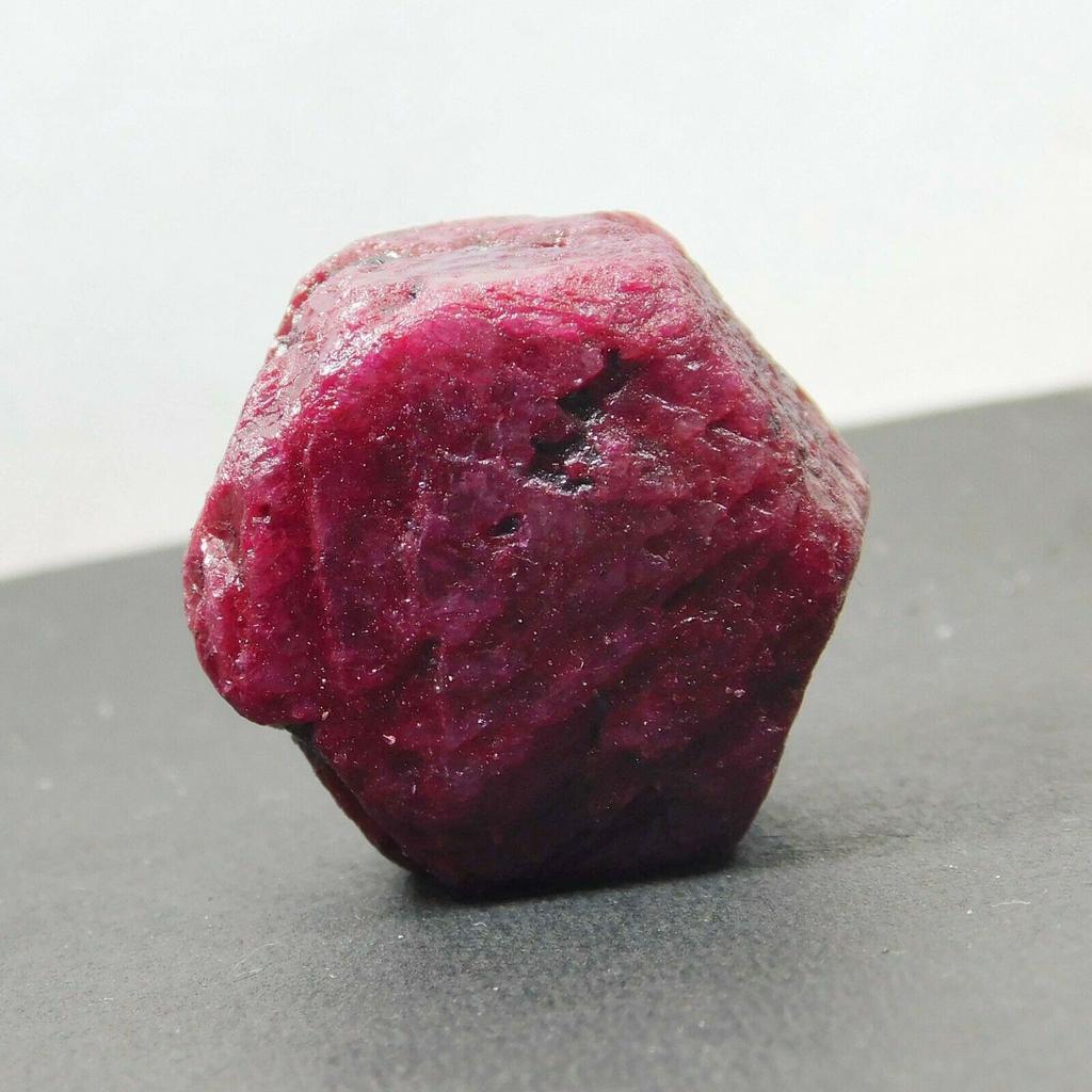 177 Carat CERTIFIED Natural Ruby Powerful Healing Uncut Red ROUGH Earth Mined 1A-536