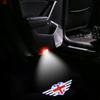 Car Courtesy Lights for Cooper One S R55 R56 R60 F55 F56 F60, Courtesy Light Logo Projection, Car Door Lamps with Tools, Set of 2 (01)