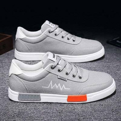 Canvas Shoes Men's Summer Breathable Casual Shoes Men's Korean Version Versatile Low-top Men's Shoes 2025 New Trendy Board Shoes