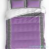 Purple Flower Lavender Romance Duvet Cover With Pillow Case Custom 3pcs Bedding Set Quilt Cover Double Bed Home Textile