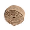 10M Woven Rustic Hessian Jute Burlap Fabric Ribbon Table Runner Wedding Decor