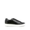 Salvatore Ferragamo Ferragamo Cube Gancini Print Sneakers Black