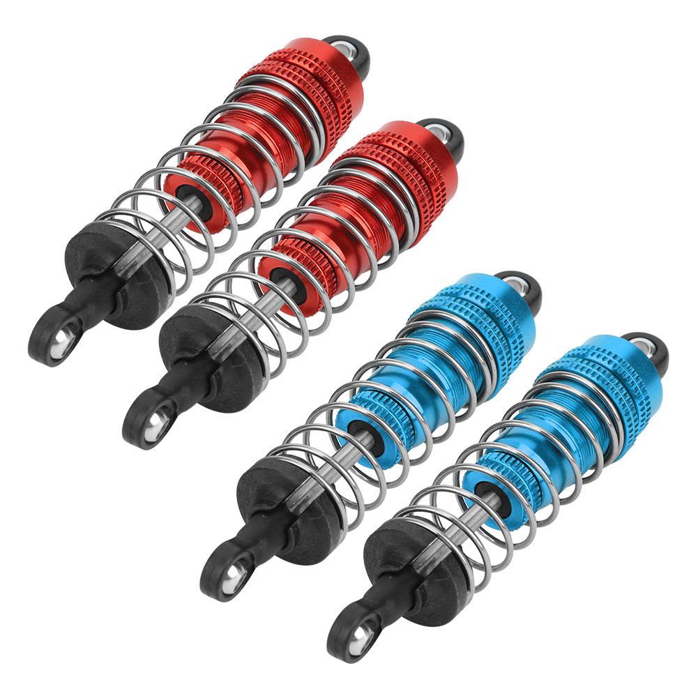Amortiguadores Metálicos 78 Mm Para WLtoys 144001 | 4 Piezas RC Shock Struts Mejoran Estabilidad