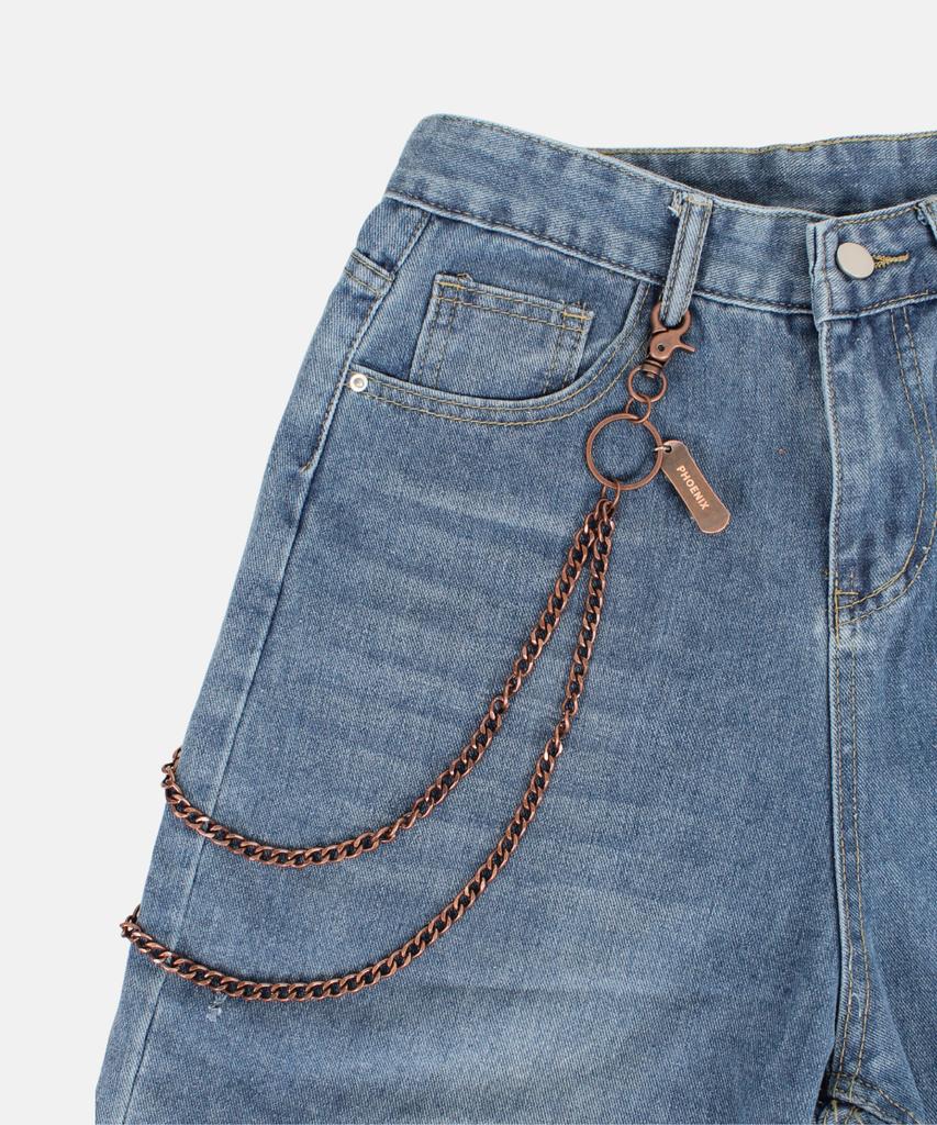PHOENIX ORIGIN Skate Mood Pants Chain - Double Layered