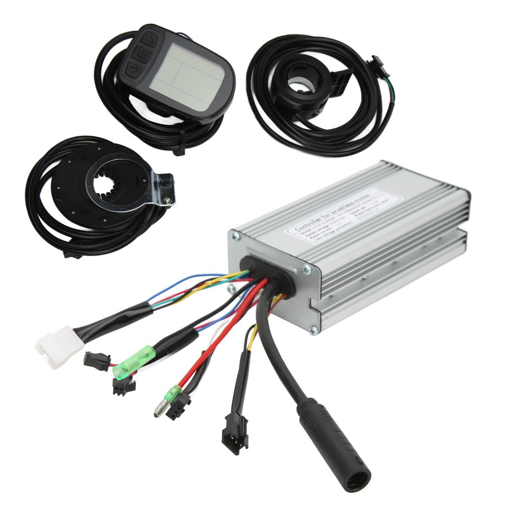 Elektrofahrrad Motorcontroller 22A Rechteckwellen-Controller mit LCD5 Panel für 500W Fahrradmotor-Umrüstung