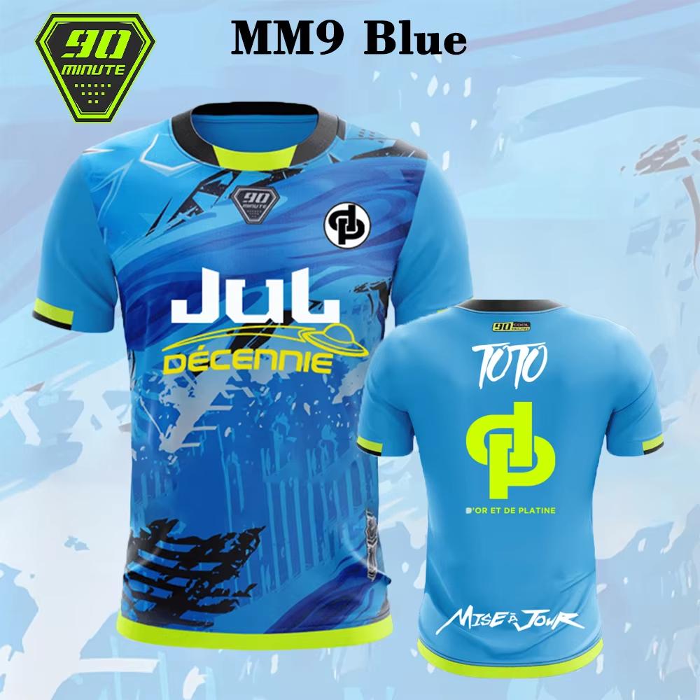 Jul Men's Jersey 90 Minute Series 3D Printed T-shirt For Men Women Fashion Oversized Short Sleeve Tops Tees Men Clothing Racing