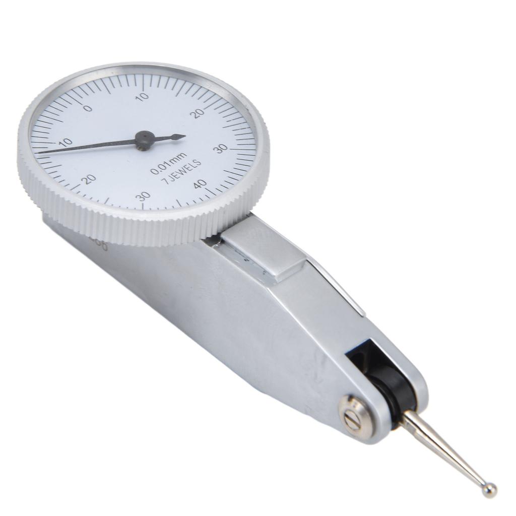 Dial Indicator High Accuracy Steel Leverage Measuring Tool with Dovetail Clips 0?0.8mm